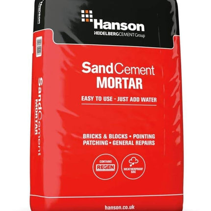 Builder Merchant Hanson Sand & Cement Mortar 20kg