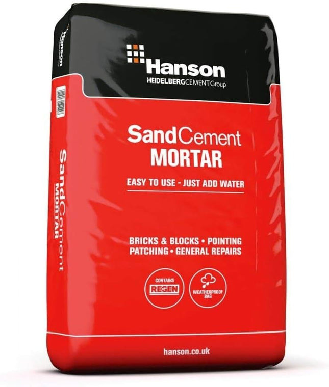 Builder Merchant Hanson Sand & Cement Mortar 20kg