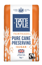 Tate & Lyle Fairtrade Preserving Sugar 1kg (Pack of 6)