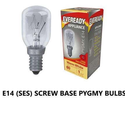 10 x Eveready 15W SES/E14 (Small Edison Screw Cap) Himalayan Salt lamp Bulb - Warm White