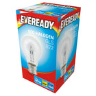 10 x 33w (40w) Halogen GLS Light Bulb B22 BC Bayonet Cap 240v (Eveready S10132)