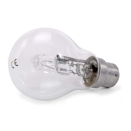 Style Lighting Pack of 10 x Halogen 28 watt = 40 watt BC B22 Energy Saving GLS Dimmable Light Bulb Warm Light