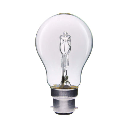 Style Lighting Pack of 10 x Halogen 28 watt = 40 watt BC B22 Energy Saving GLS Dimmable Light Bulb Warm Light