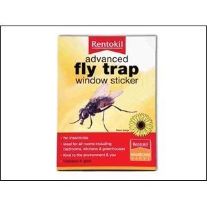 12 X Rentokil Fw35 Window Fly Traps x4