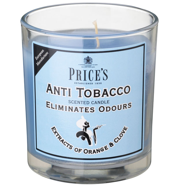 Price's Anti Tobacco Candle Jar Orange & Clove - Pack of 2