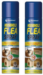 Household Flea Aerosol Spray 200ml Animal Flea Killer Dog Cat Tick Protection Cat Dog Pet Beds Soft Furnishings Kill Fleas (2)