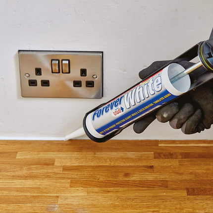 2 X Everbuild FOREVERWH Forever White Sealant - White