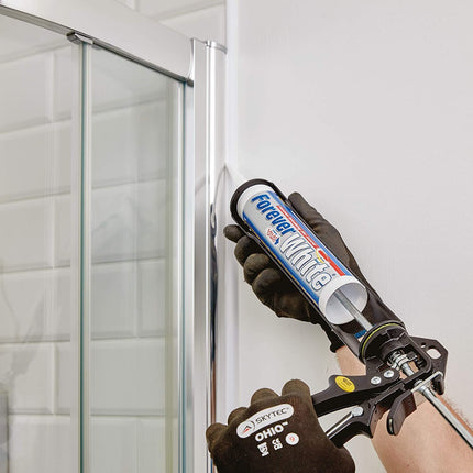 2 X Everbuild FOREVERWH Forever White Sealant - White