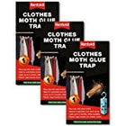 2X VALUE PACK of 3 Rentokil Clothes Moth Glue Traps - Natural Moth Traps