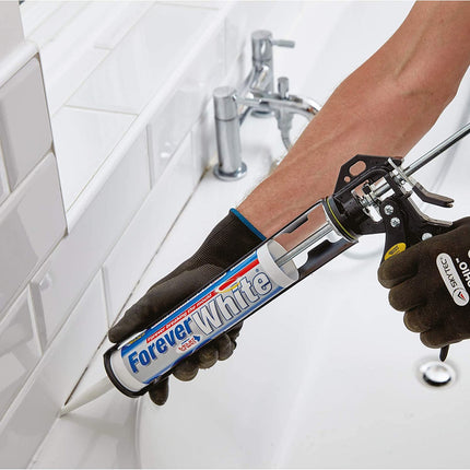 2 X Everbuild FOREVERWH Forever White Sealant - White