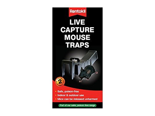 2xLive Capture Mouse Traps (Pack of 2)