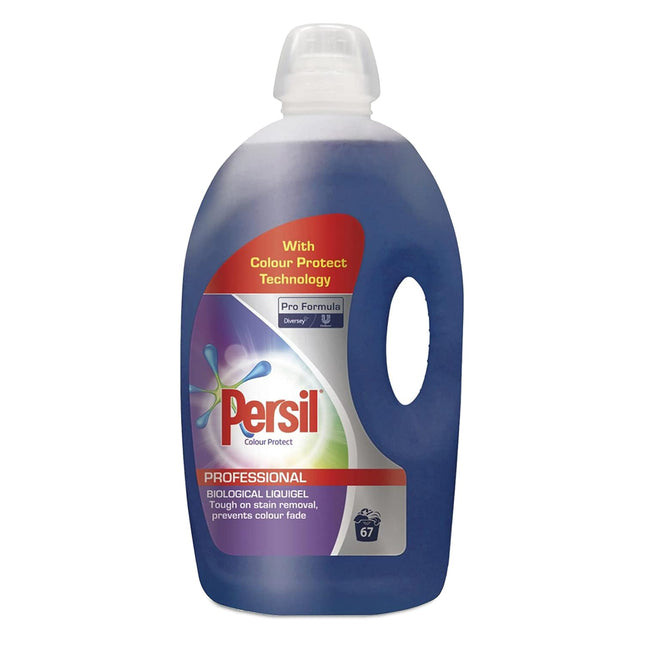 2 Pack of Persil Pro Formula Colour Protect Professional Biological Liquigel 5Ltr, Total 134 Washes