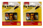 2 x Rentokil Attractive Odour Free Fly Killer Strips Pack Of 3