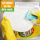 Valuehive Elbow Grease Lemon fresh Washing Up Liquid - Power Degreaser for Glasses Pans and Plates - 3 x 600ml