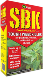 Vitax 4 x Packs SBK 1 L Tough Weed Killer Brushwood Tree Stump Bramble Nettle