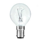 5X 25W Clear Golf Ball Bulb (SBC Base) 240V -