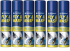 6 X 300ml Fly And Wasp Killer Spray Kills Flies Wasp Flying Ant Midges Mosquitoe (3300)