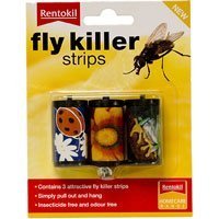 Fly Killer Strips X 6 (insecticide free & odour free)by RENTOKIL