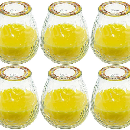 6 x Prices Candles Glo-Lite Citronella
