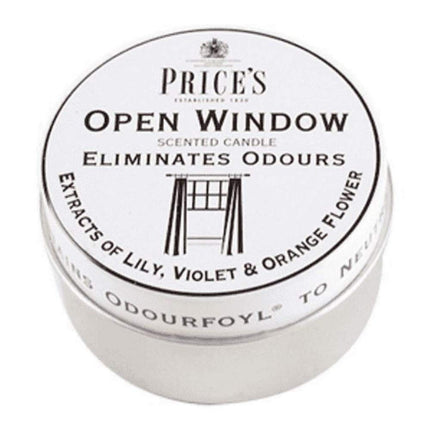 PRICES HOUSEKEEPER OPEN WINDOW TIN SCENTED CANDLE(PACK OF 2)