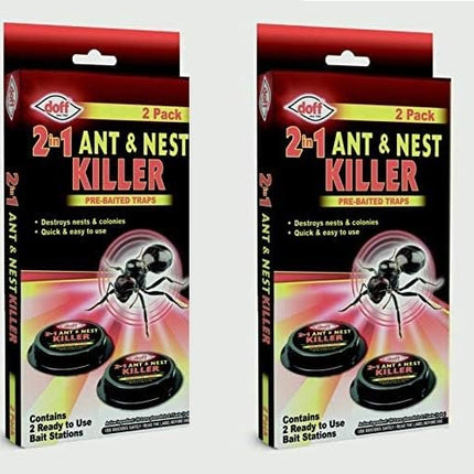 Doff Ant Bait Station 2 Pack X 2