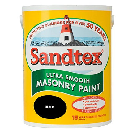 Sandtex Smooth Masonry 5L Black