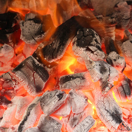 Big K Dura Restaurant Grade Charcoal, 15kg Bag 100% Natural White Quebracho Lumpwood Charcoal, Long lasting, Easy to light, and burns with no smoke, ‎16 x 45 x 77 cm