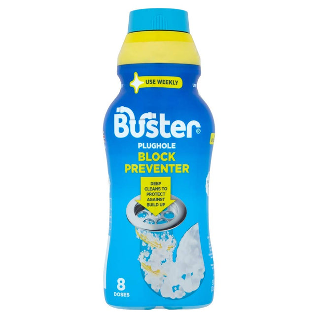 Buster Plughole Block Preventer, 500ml