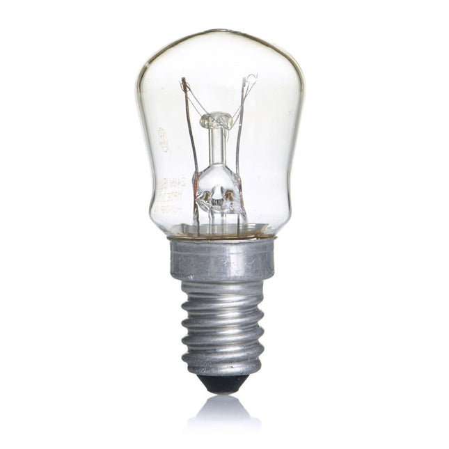 CLEAR 25W SES E14 LAMP LIGHT PYGMY BULB 2-PACK NEW