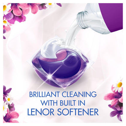 Bold All-in-1 Pods Washing Liquid Capsules Lavender & Camomile 108 Washes, Washing Detergent for Brilliant Cleaning with Built-in Fabric Softener