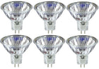 6 x STATUS 20W 12V Dichroic MR11 GU4 Halogen Lamp, Low Voltage Dimmable Reflector GU 4 Spot Light Bulbs, Cool Beam, 3 Years Life, 30° Beam Angle/ Flood