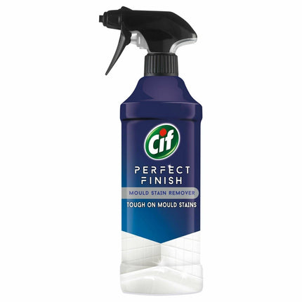 Cif Perfect Finish 100% Tough Stain Removal Spray for Stainless Steel, Anti Limescale, Oven & Grill or Anti Mould Effective Degreaser for Kitchen and Outdoor, 435ml (Buy 6, Anti Mould)