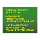 Cuprinol 5330417 Wood Preserver - Clear - 1L
