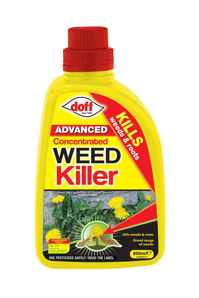 Doff Advanced Concentrated Weedkiller, Treats Up To 400Sq.M