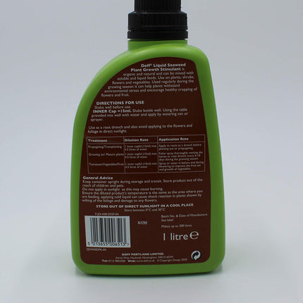 doff 1L Liquid Seaweed Concentrated Multi-Purpose Feed