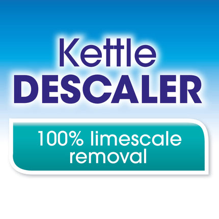 Duzzit Kettle Descaler Limescale Remover Easy To Use Drop In Sachet, Blue, (Pack Of 2)