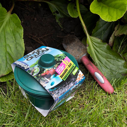 Defenders STV090 Slugs Away Ready-Baited Trap – Twinpack, Green, Poison-Free Reusable Snail and Slug Trap, 15.7 cm*15.2 cm*15.4 cm