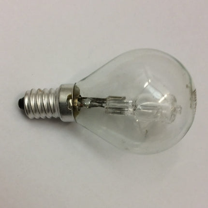 8 X STATUS 28W=37W Clear Round Bulb E14 SES DIMMABLE Halogen Bulb 370 Lumen
