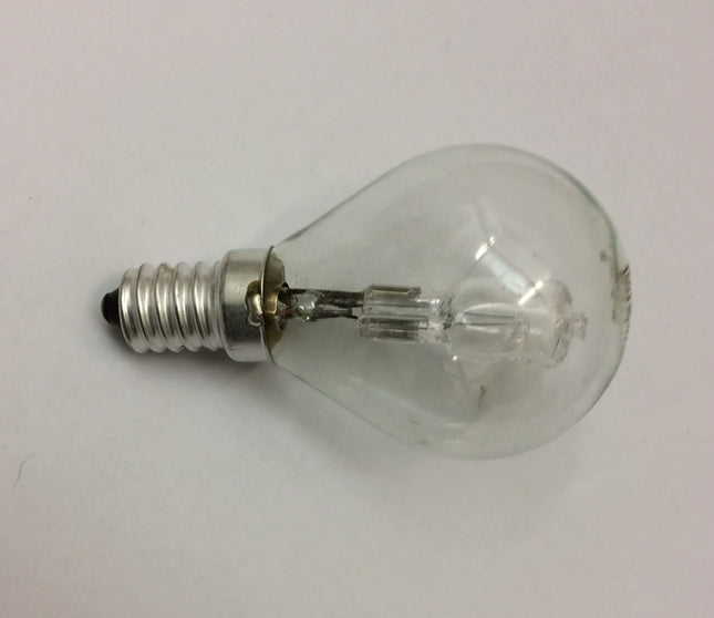 8 X STATUS 28W=37W Clear Round Bulb E14 SES DIMMABLE Halogen Bulb 370 Lumen