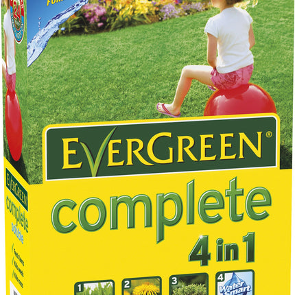 EverGreen 80sqm Complete Lawn Food/Weed/Moss Killer Carton