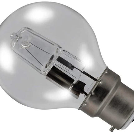 Eveready Lighting G45 Golf ECO Halogen Bulb 28 Watt (40 Watt) BC/B22 Bayonet Cap Card of 2 EVES4879