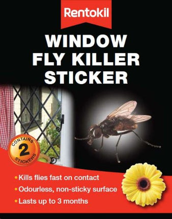 Rentokil Window Fly Killer Sticker 12