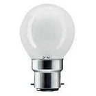 20 x G45 Round Globe Golf Ball Light Bulbs in 25 Watt Bayonet B22 Fitting Opal (White/Pearl/Opaque/Soft) Finish Double Life: 2,000 Hour