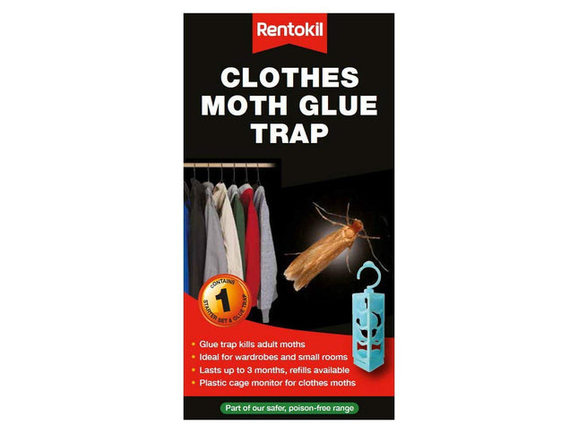Rentokil 2 x Clothes Moth Glue Trap