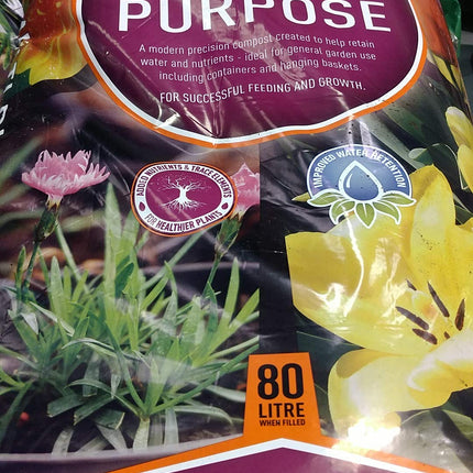 GROWMOOR Multi Purpose Compost 80 litre