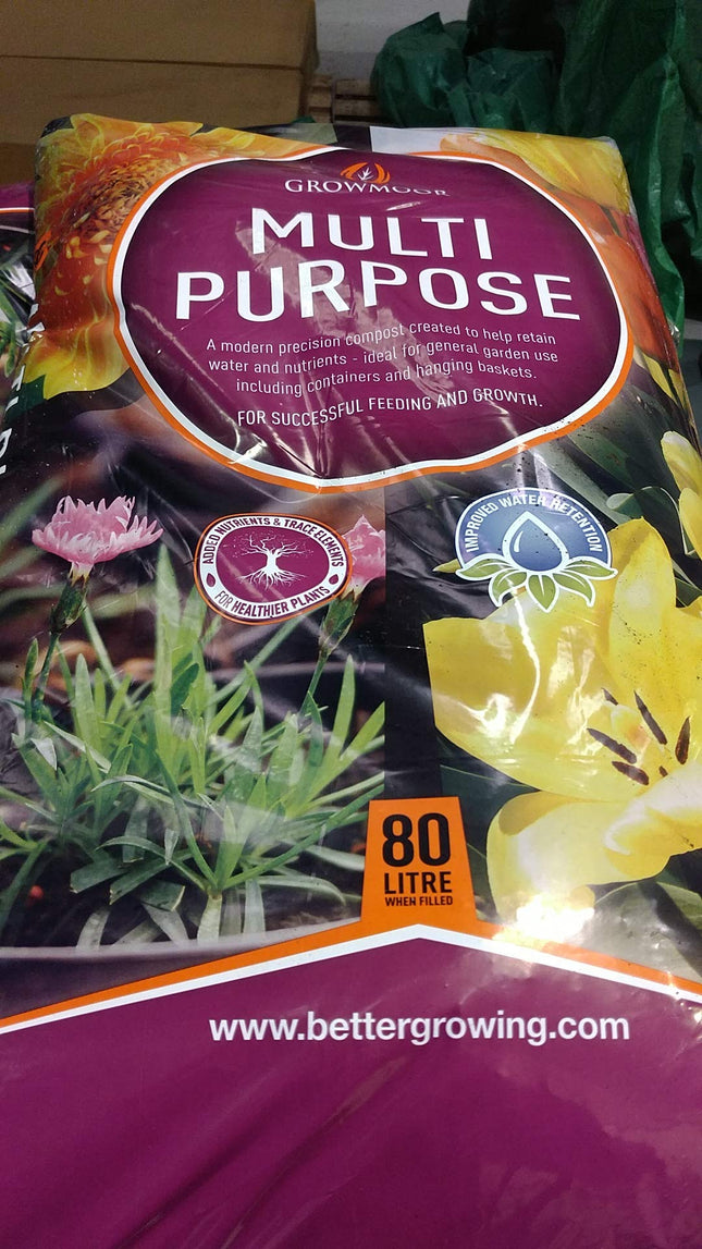 GROWMOOR Multi Purpose Compost 80 litre