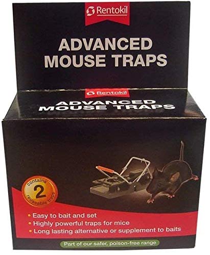 Rentokil 4 Pack Mouse Traps