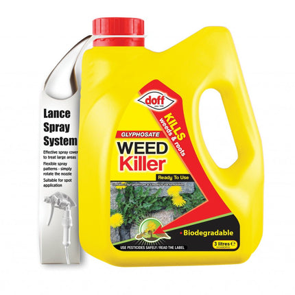 Doff Knockdown Weedkiller 3L