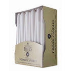 Prices Candles TDC005016 Tapered Dinner Candle Unwrapped, Pack of 50, Ivory