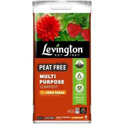 Levington Peat Free Multi-Purpose Compost - 10L